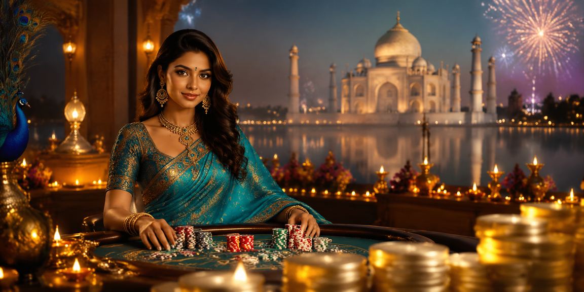 Live casino dealer providing an engaging experience
